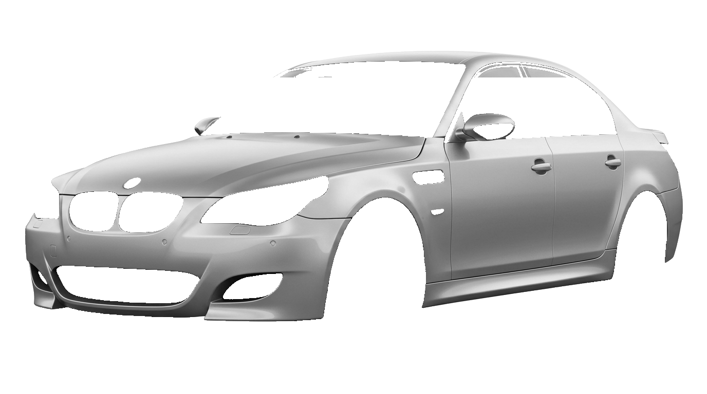 BMW M5 E60 Shading